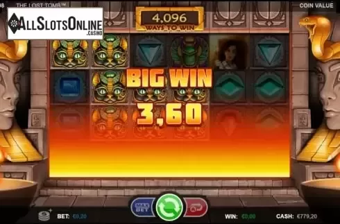 Big Win. The Lost Tomb from Games Inc