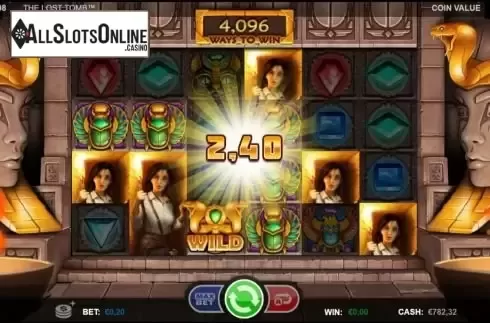 Win Screen 2. The Lost Tomb from Games Inc