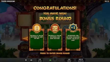 Tiger Kingdom Infinity Reels slot screenshot 4
