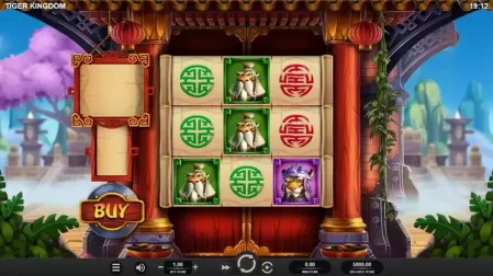 Tiger Kingdom Infinity Reels slot screenshot 1