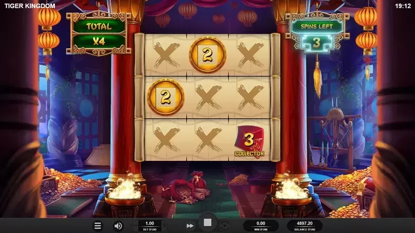 Tiger Kingdom Infinity Reels slot screenshot 5