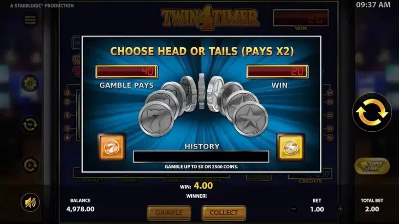 Twin4Timer slot screenshot 3