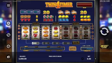 Twin4Timer slot screenshot 1