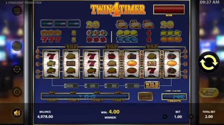 Twin4Timer slot screenshot 2