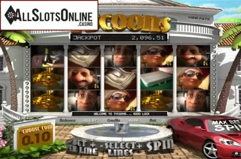 Reels. Tycoons from Betsoft