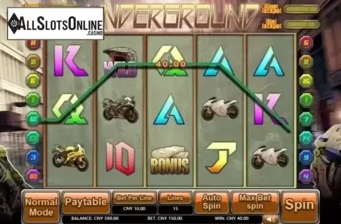 Win Screen. Underground from Aiwin Games