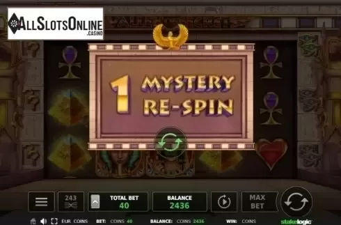 Respin Feature 1. Valley of Secrets from StakeLogic