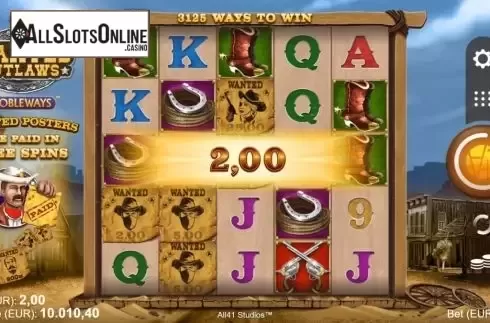 Screen8. Wanted Outlaws from All41 Studios