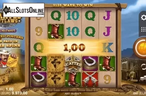 Screen3. Wanted Outlaws from All41 Studios