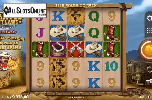 Screen2. Wanted Outlaws from All41 Studios