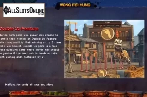 Double . Wong Fei Hung from SimplePlay