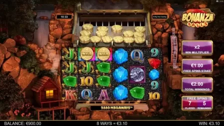 Bonanza Falls slot screenshot 5
