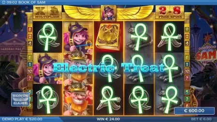 Book of Sam slot screenshot 6
