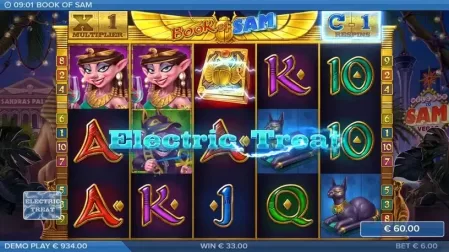 Book of Sam slot screenshot 3
