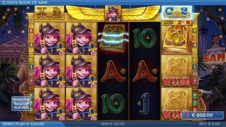 Book of Sam slot screenshot 7