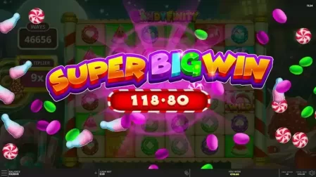 Candyfinity slot screenshot 6