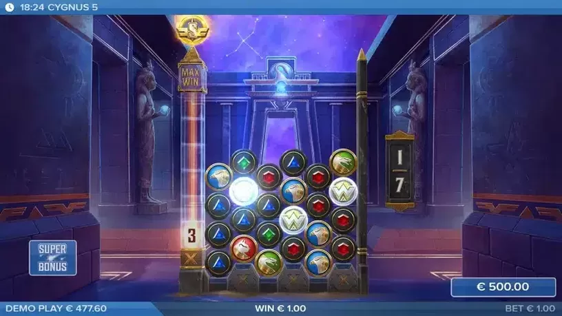 Cygnus 5 slot screenshot 5