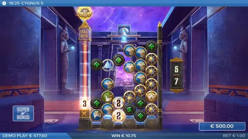 Cygnus 5 slot screenshot 6