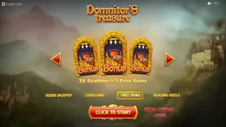 Domnitors Treasure slot screenshot 1