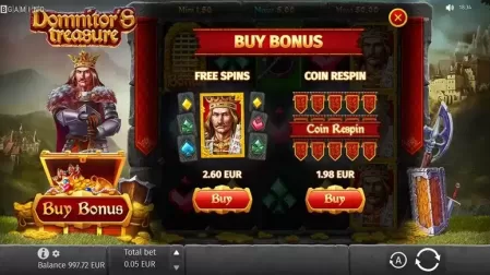 Domnitors Treasure slot screenshot 3