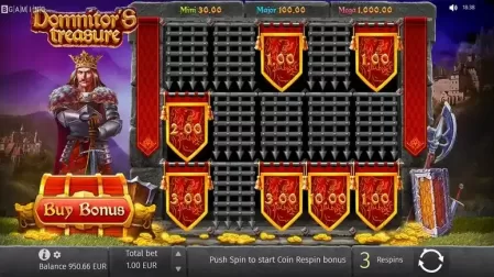 Domnitors Treasure slot screenshot 4