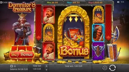 Domnitors Treasure slot screenshot 5