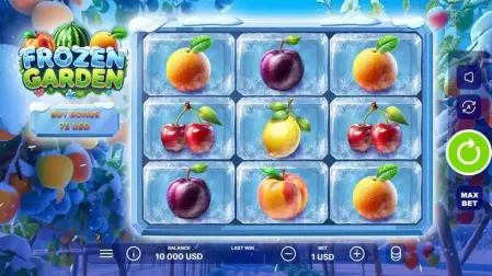 Frozen Garden slot screenshot 1
