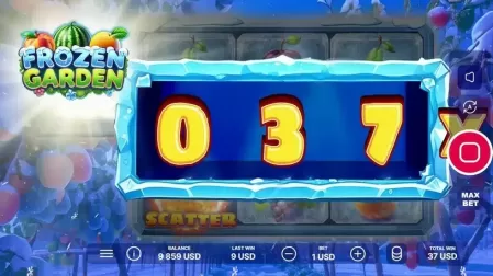 Frozen Garden slot screenshot 4
