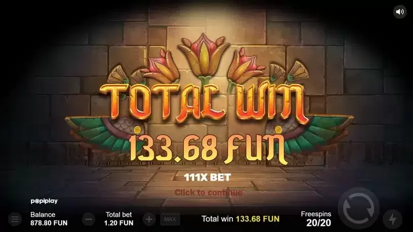 Gates of Anubis slot screenshot 