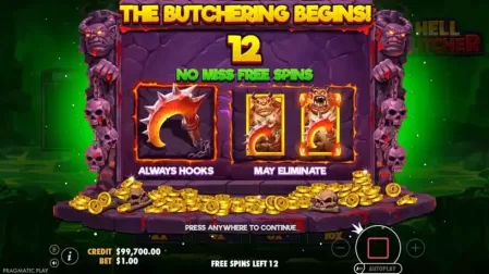 Hell Butcher slot screenshot 3