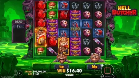 Hell Butcher slot screenshot 4