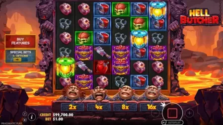 Hell Butcher slot screenshot 2