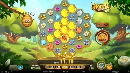 Honey Rush 100 slot screenshot 4