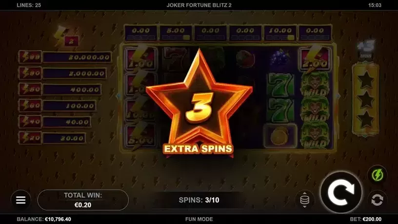 Joker Fortune Blitz 2 slot screenshot 5