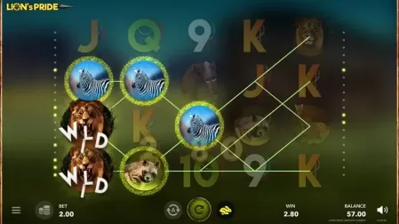 Lion's Pride slot screenshot 3
