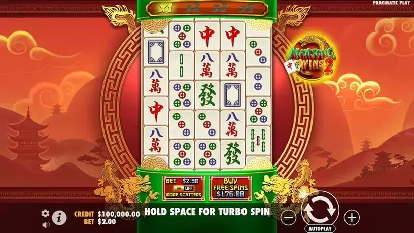 Mahjong Wins 2 slot screenshot 1