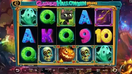Queen Halloween Deluxe slot screenshot 1