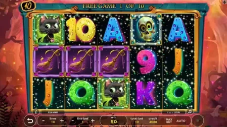 Queen Halloween Deluxe slot screenshot 5