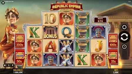 Republic Empire: Hold & Win slot screenshot 1
