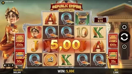 Republic Empire: Hold & Win slot screenshot 3