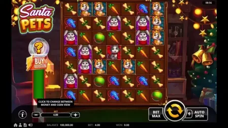 Santa Pets slot screenshot 1