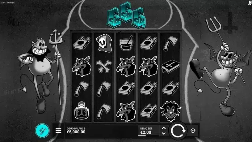Six Six Six slot screenshot 1