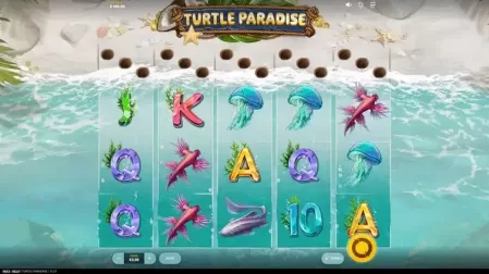 Turtle Paradise slot screenshot 1