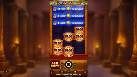 Tut's Treasure Tower slot screenshot 6