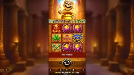 Tut's Treasure Tower slot screenshot 1