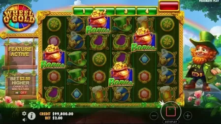 Wheel O’Gold slot screenshot 2