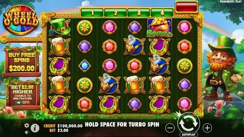 Wheel O’Gold slot screenshot 1