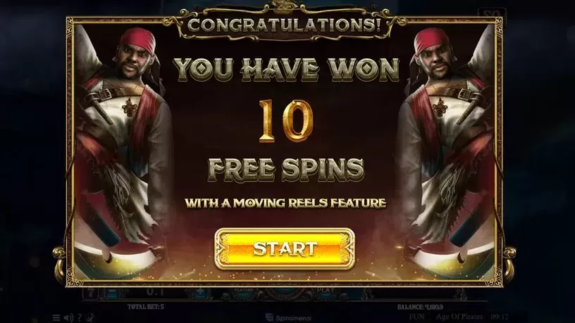 Age Of Pirates slot screenshot 4