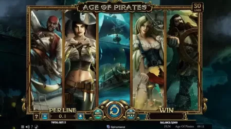Age Of Pirates slot screenshot 1