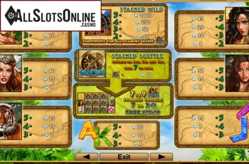 Screen2. Amazons' Battle from EGT